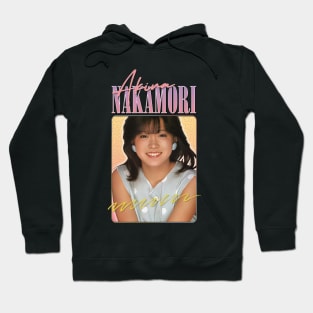 Akina Nakamori -- Retro 80s Hoodie